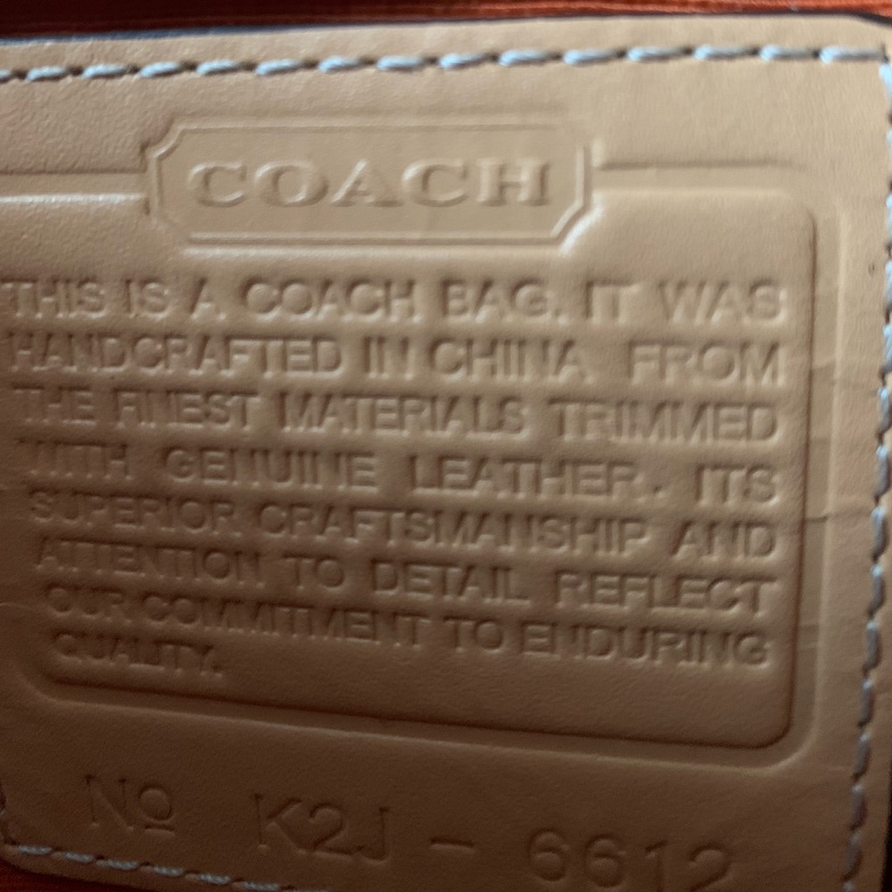 Coach purse - Picture 2 of 5